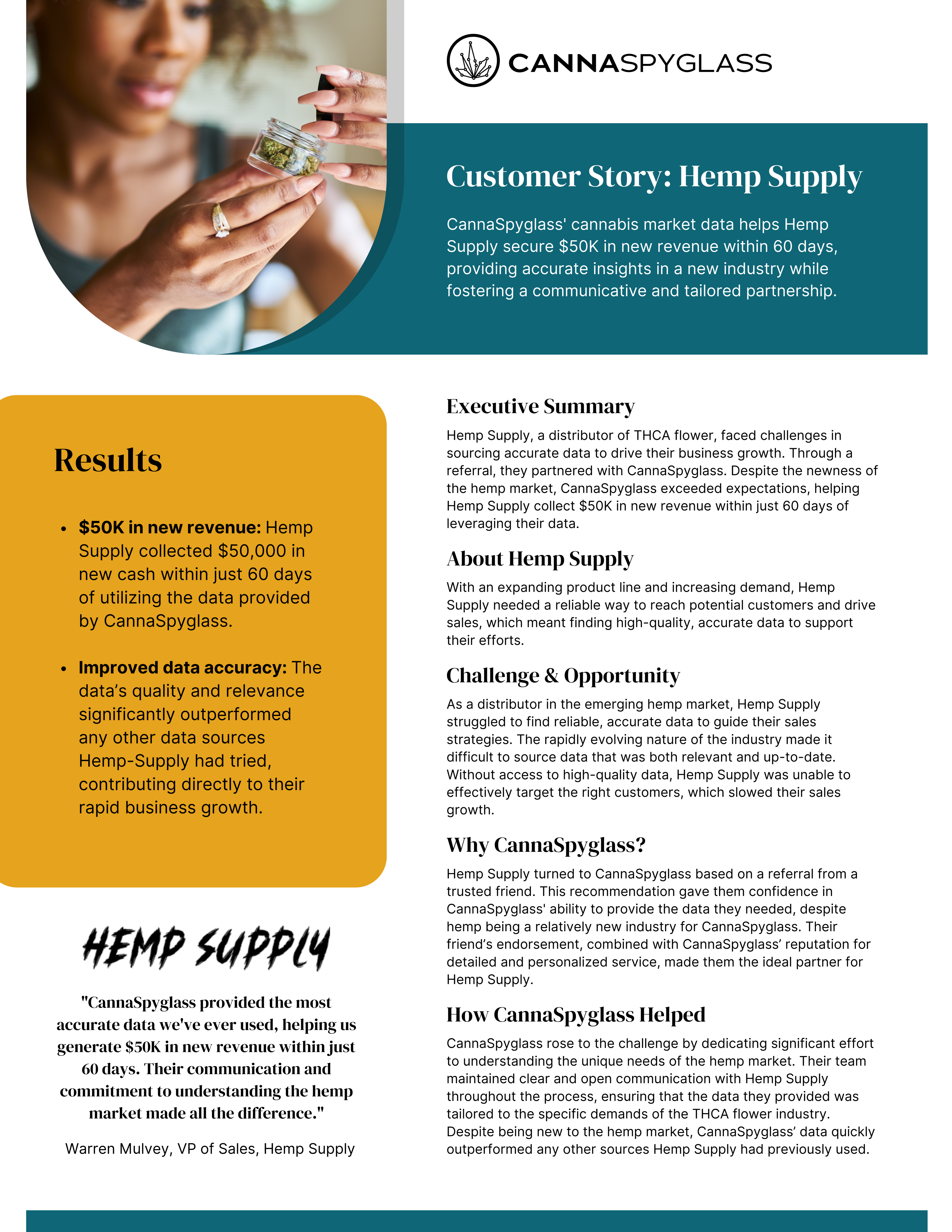 Hemp Supply Case Study