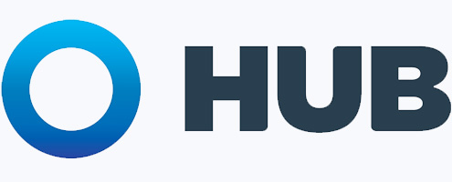 Hub International company logo, a user of CannaSpyglass's cannabis data analytics services.
