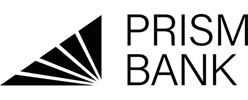 Prism Bank company logo, a user of CannaSpyglass's cannabis data analytics services.